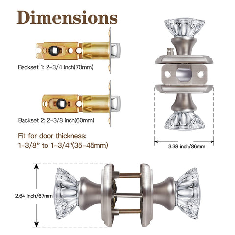 CLCTK modern brushed nickel finish complements decor and daily use