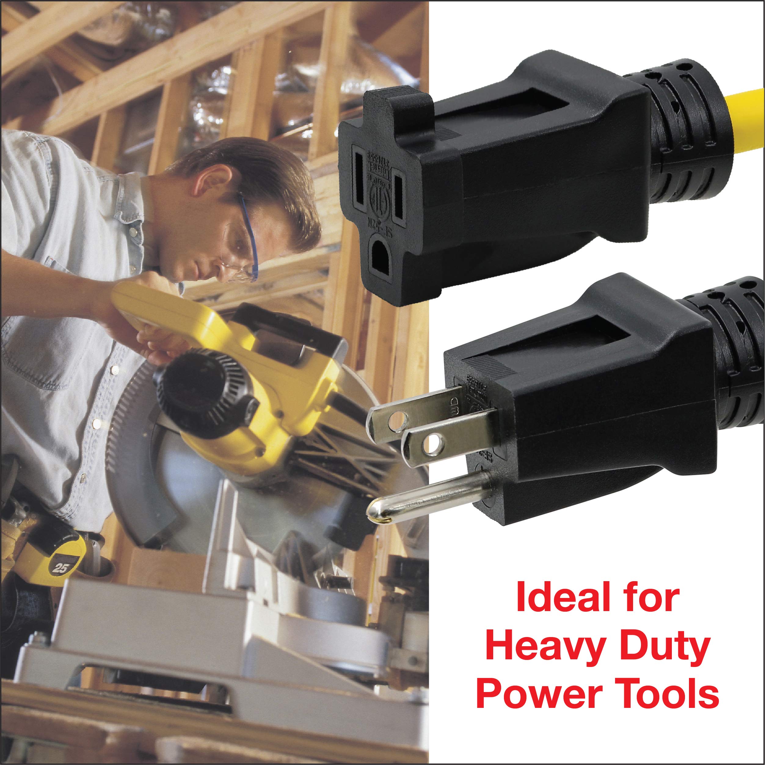 Clear Power CPCO90003 heavy-duty tool compatibility for reliable outdoor power.
