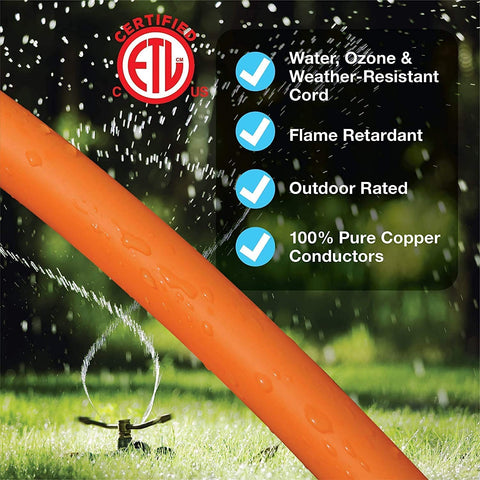 Clear Power 100 ft reach powers tools away from outlets