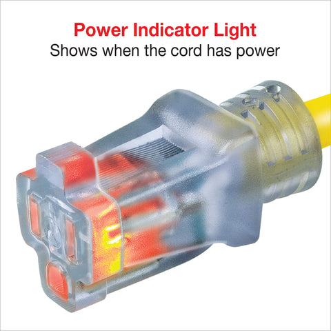 Clear Power oil, water and weather resistant cord for challenging conditions.