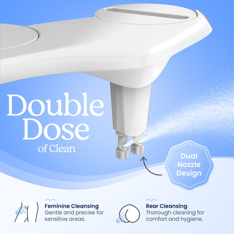 CLEAR REAR front and rear wash for versatile cleaning