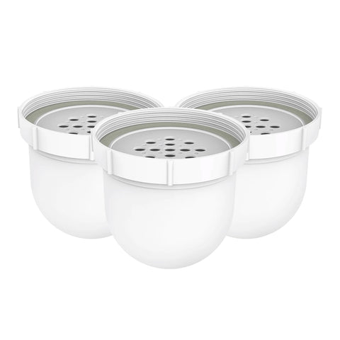 Clearly Filtered replacement filter 3-pack for continuous clean water at home.