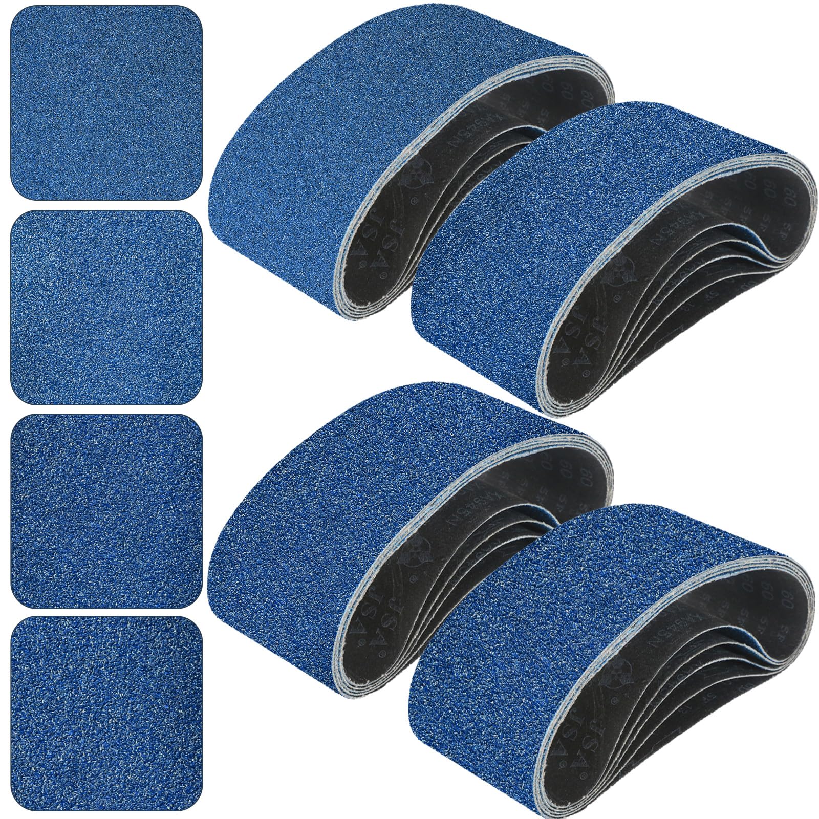 Clebay 3x18 sanding belt 40 grit for fast material removal