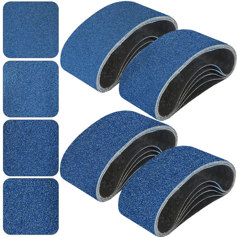 Clebay 3x18 sanding belt 40 grit for fast material removal