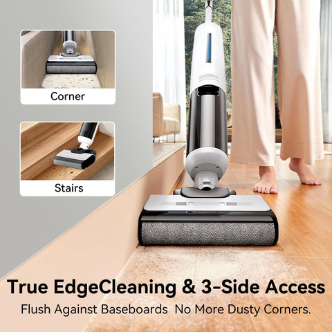 Cleera great for pet hair on hardwood and tile floors.