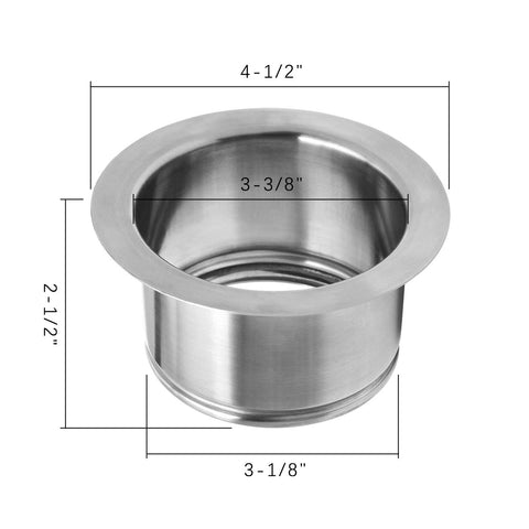 CLEESINK drain hole 3.5-inch fit confirms standard compatibility
