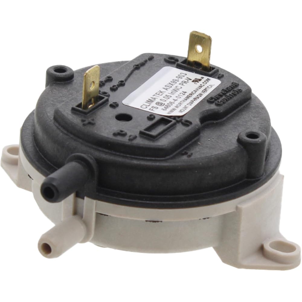 ClimaTek 80549 vacuum pressure switch, direct replacement for US stove systems to maintain proper draft.