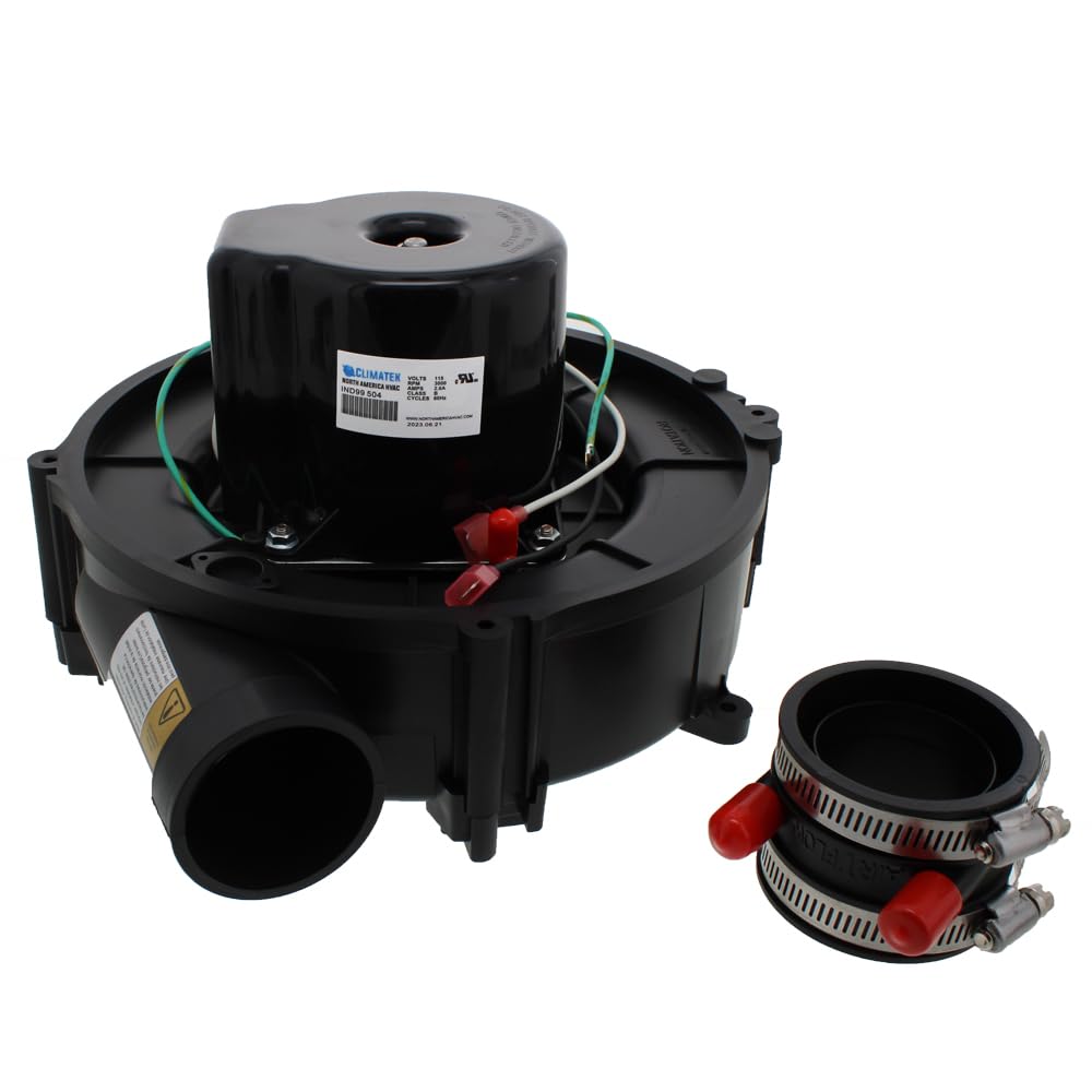 ClimaTek Heil inducer motor replacement for furnace vent, supporting reliable exhaust venting and safe operation