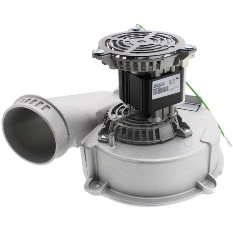 ClimaTek draft inducer motor for Rheem, ensures smooth venting and reliable furnace startup.