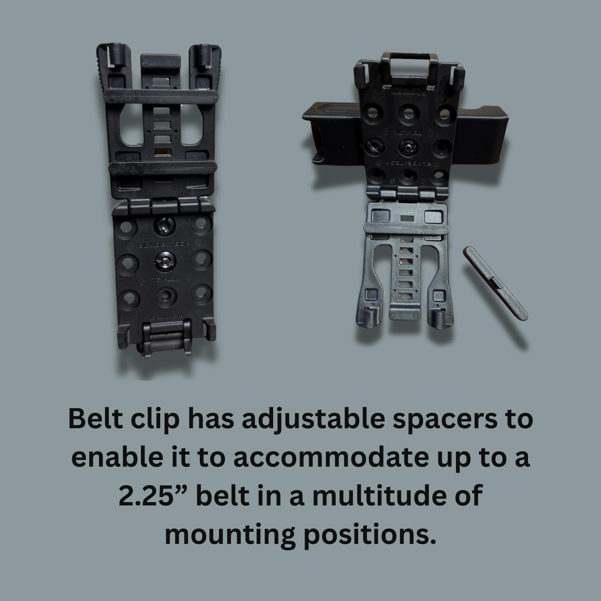 Clip & Carry EDC29 holster vertical belt clip for quick access.