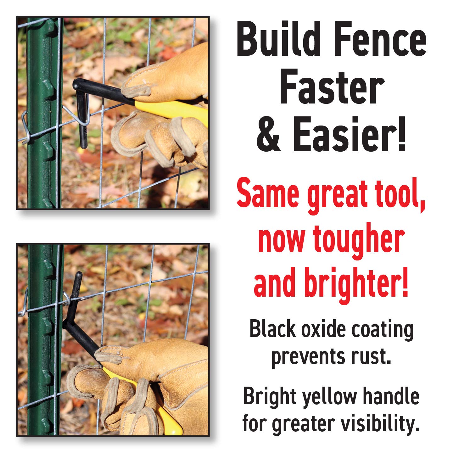 Clip Bender steel construction demonstrates durability in tough conditions