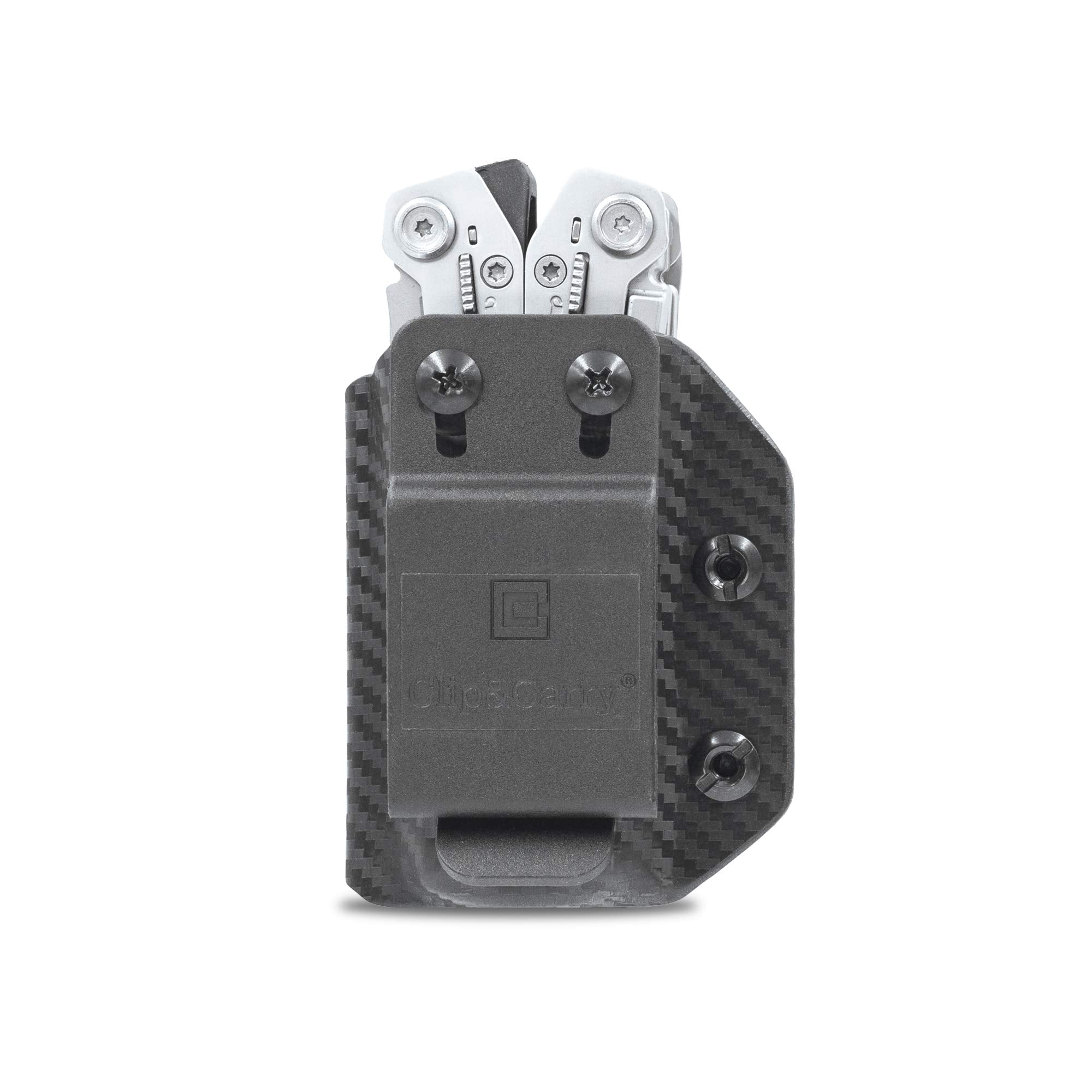 Clip & Carry Kydex sheath with secure belt clip for steady carry.