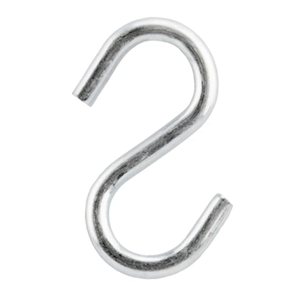 Clip Strip S Hooks 1-inch stainless steel hold hanging plants securely.