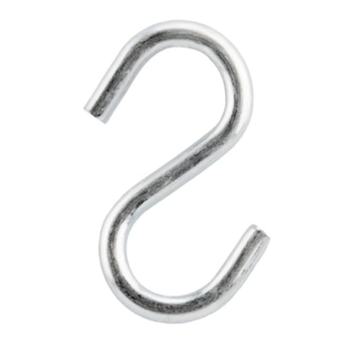 Clip Strip S Hooks 1-inch stainless steel hold hanging plants securely.
