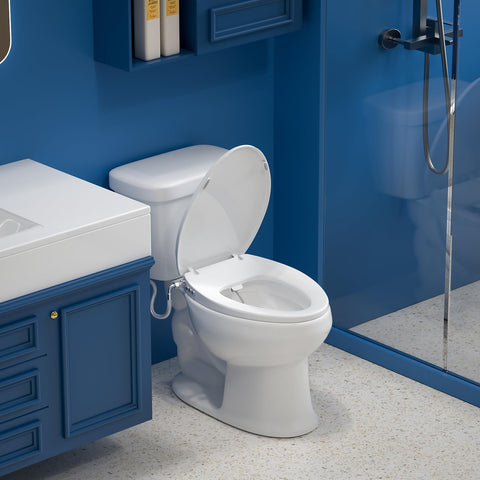 Clirass bidet seat controls-button enables intuitive operation for all users.