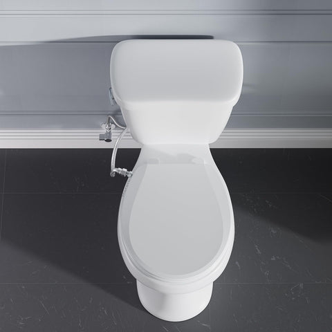 Clirass bidet seat round size fits standard toilets.