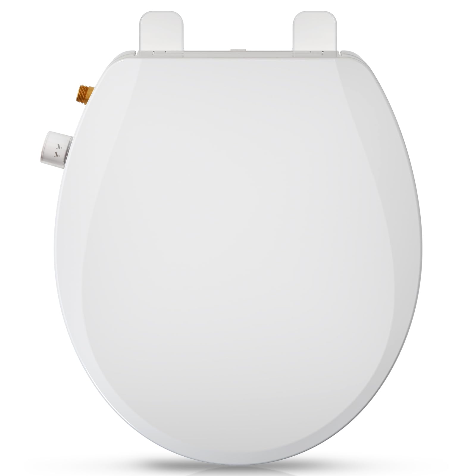 Clirass round bidet seat profile with compact, comfortable fit.