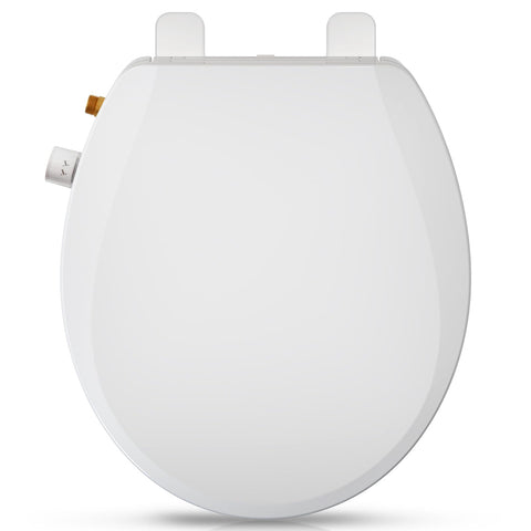 Clirass round bidet seat profile with compact, comfortable fit.