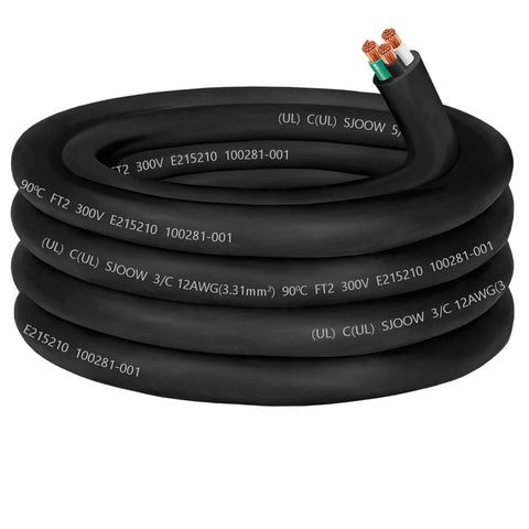 CLLOMAGY 12-3 SJOOW extension cord ready for outdoor power tasks