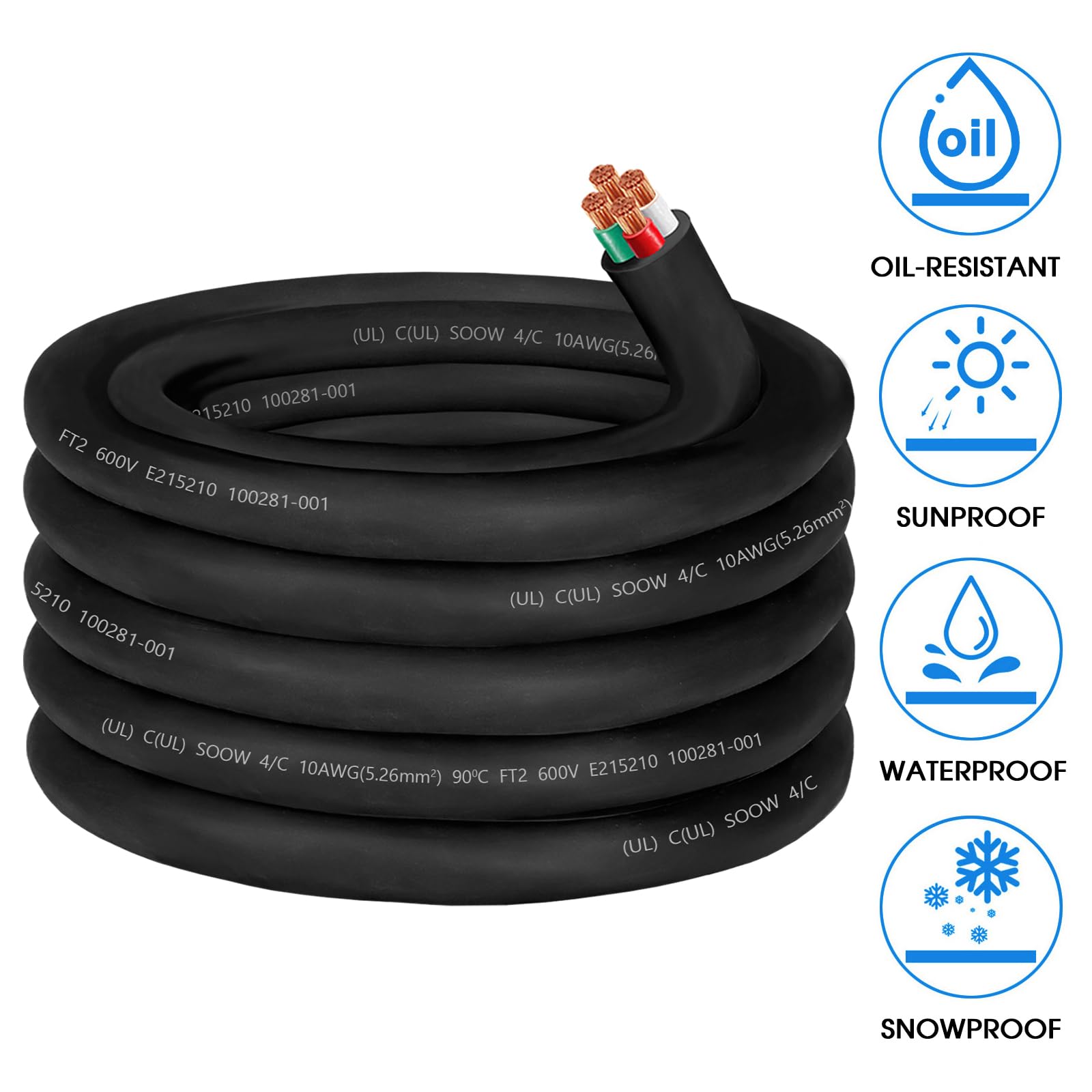 CLLOMAGY 25ft extension cord offers flexible reach for tools