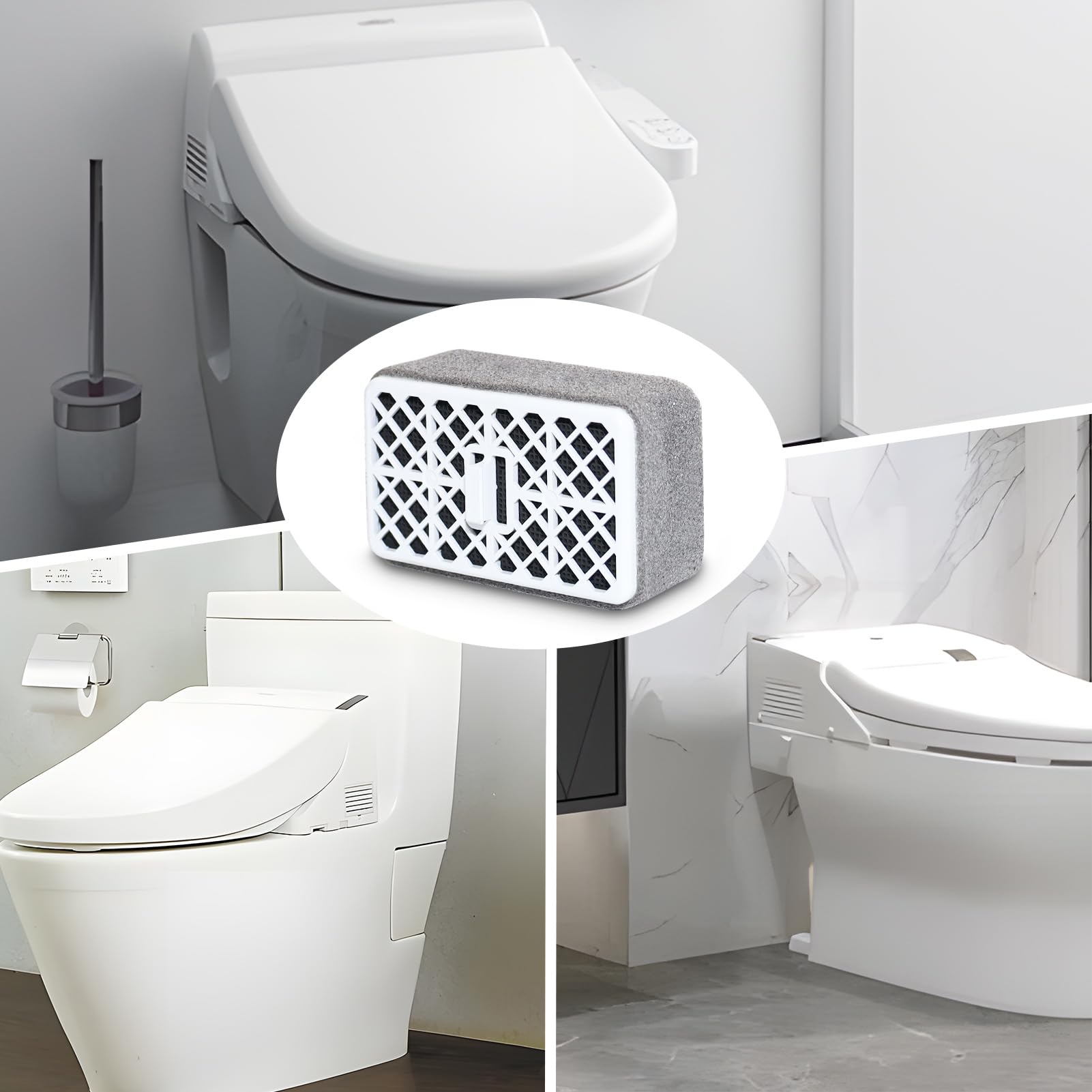 CLLOMAGY bathroom freshness solution deodorizer maintains a pleasant environment.