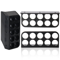 CLLOMAGY cable chase bracket with 10-hole design keeps wires neatly aligned along walls.