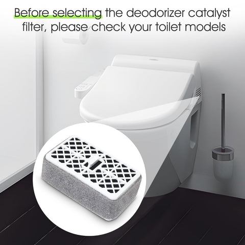 CLLOMAGY deodorizer filter THU6474-01 replacement for Toto Washlet reduces odors effectively.