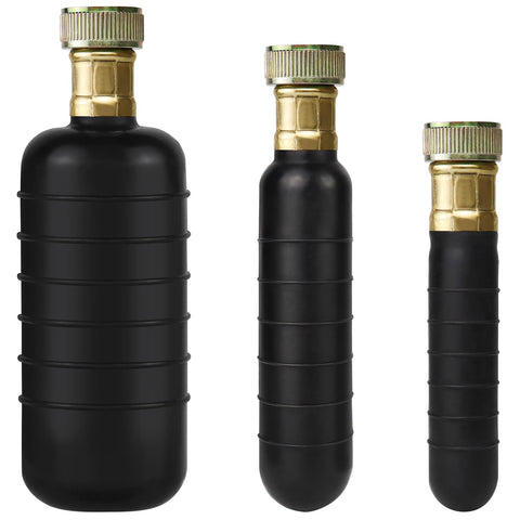 CLLOMAGY drain bladder kit connected to hose inflating inside pipe to clear clogs