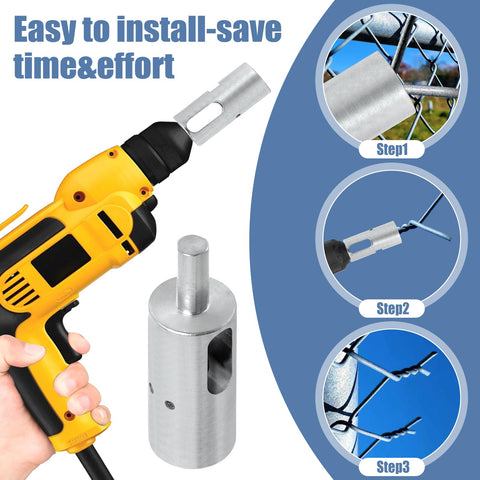CLLOMAGY EZ Twist Ties tool features rust-resistant one-piece metal construction.