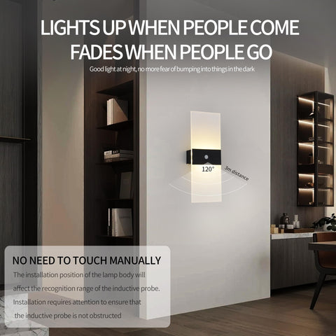 Clnutrieve wall light can be charged via USB for uninterrupted glow
