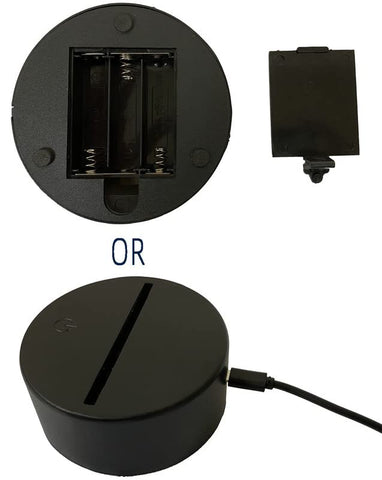 CLORURBANLIVE USB and battery power option keeps light ready.