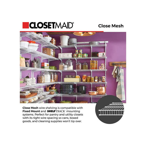 ClosetMaid 6-pack ShelfTrack brackets ready for closet upgrades.