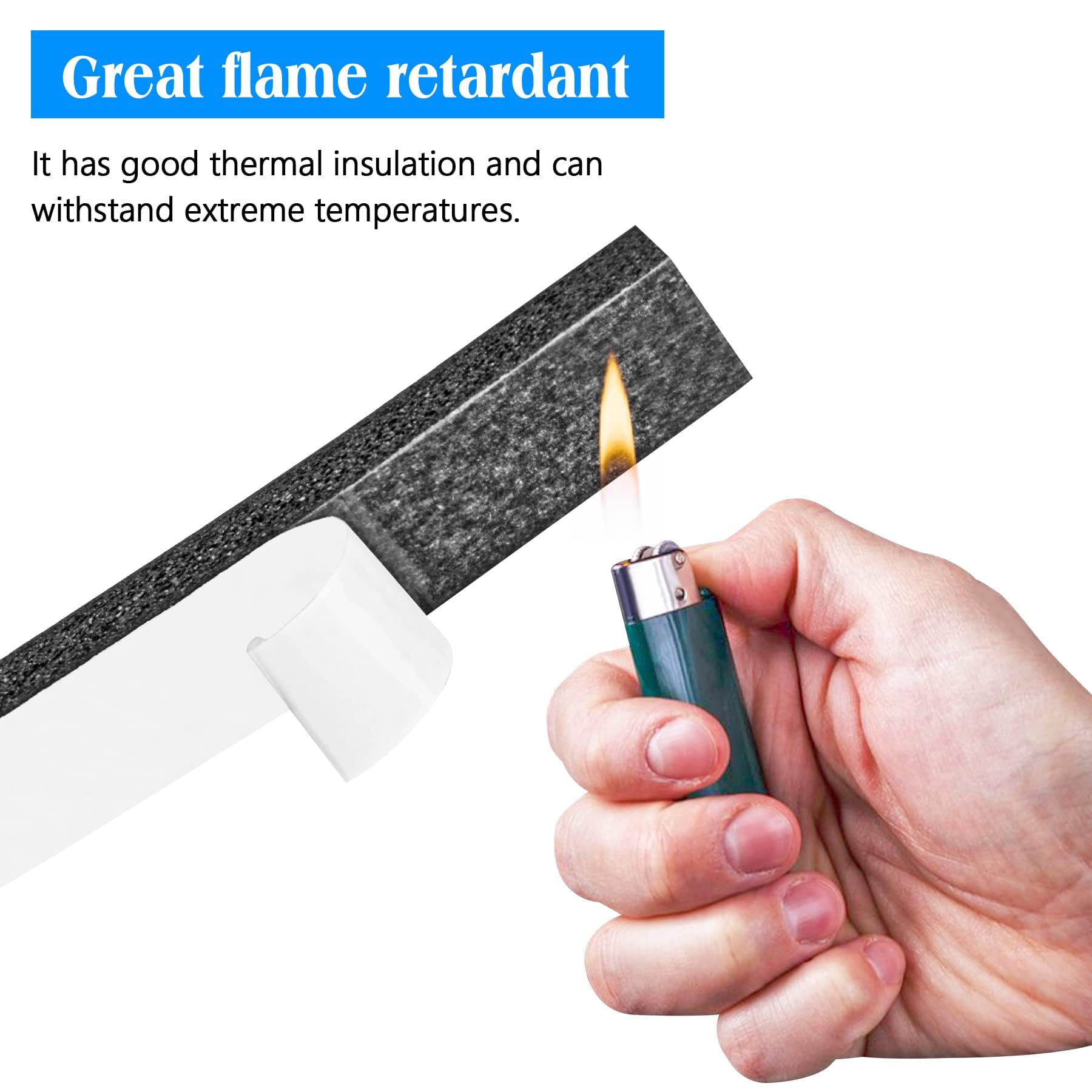 CloudBuyer weather-strip applied to doors and windows for draft control