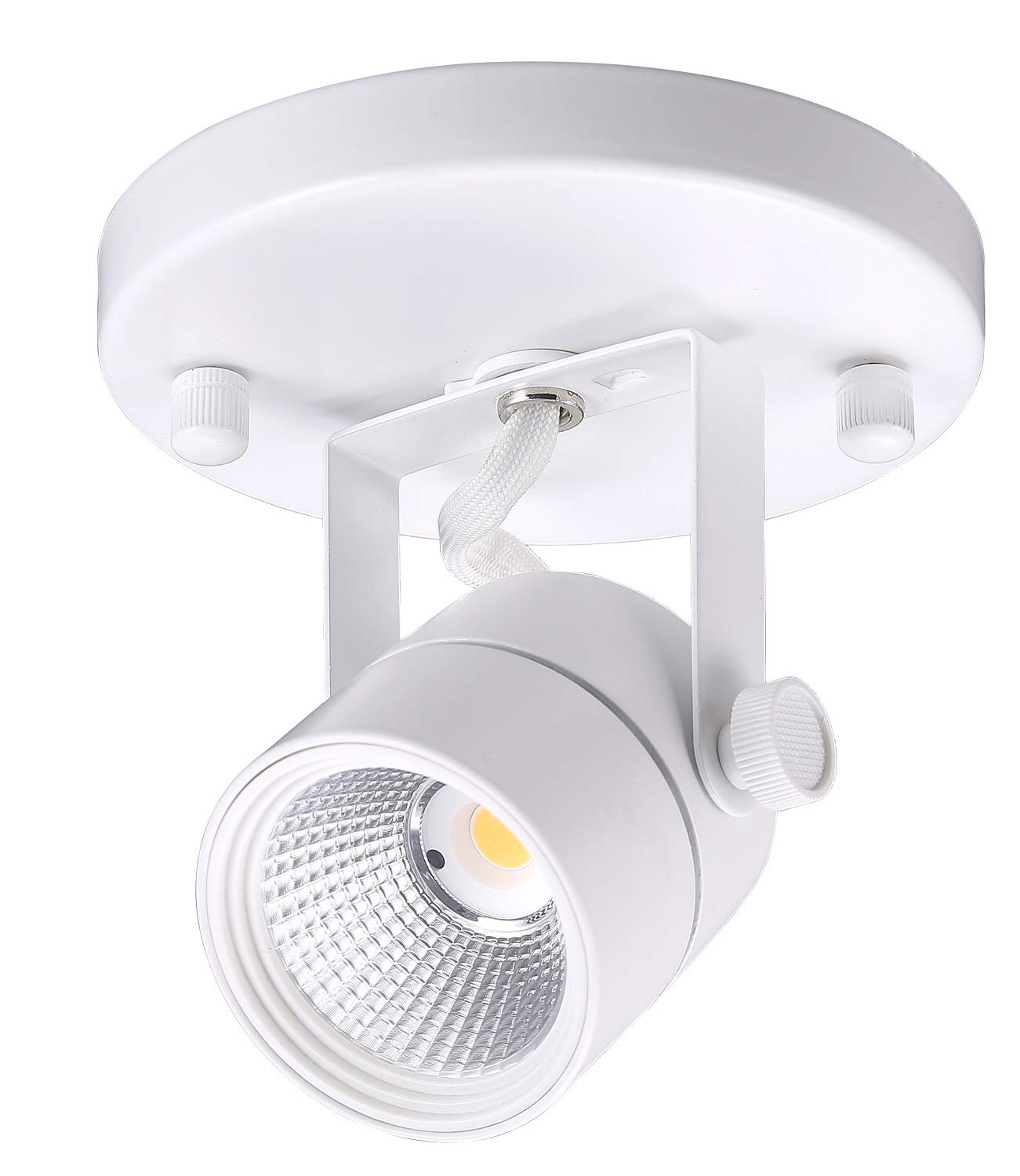 CLOUDY BAY LED flush-mount ceiling spot light brightens spaces with efficient 8W illumination.