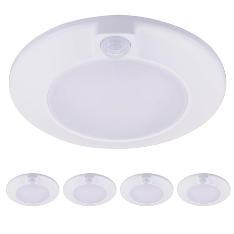 Cloudy Bay motion sensor ceiling light in a 4-pack for hands-free entry illumination.