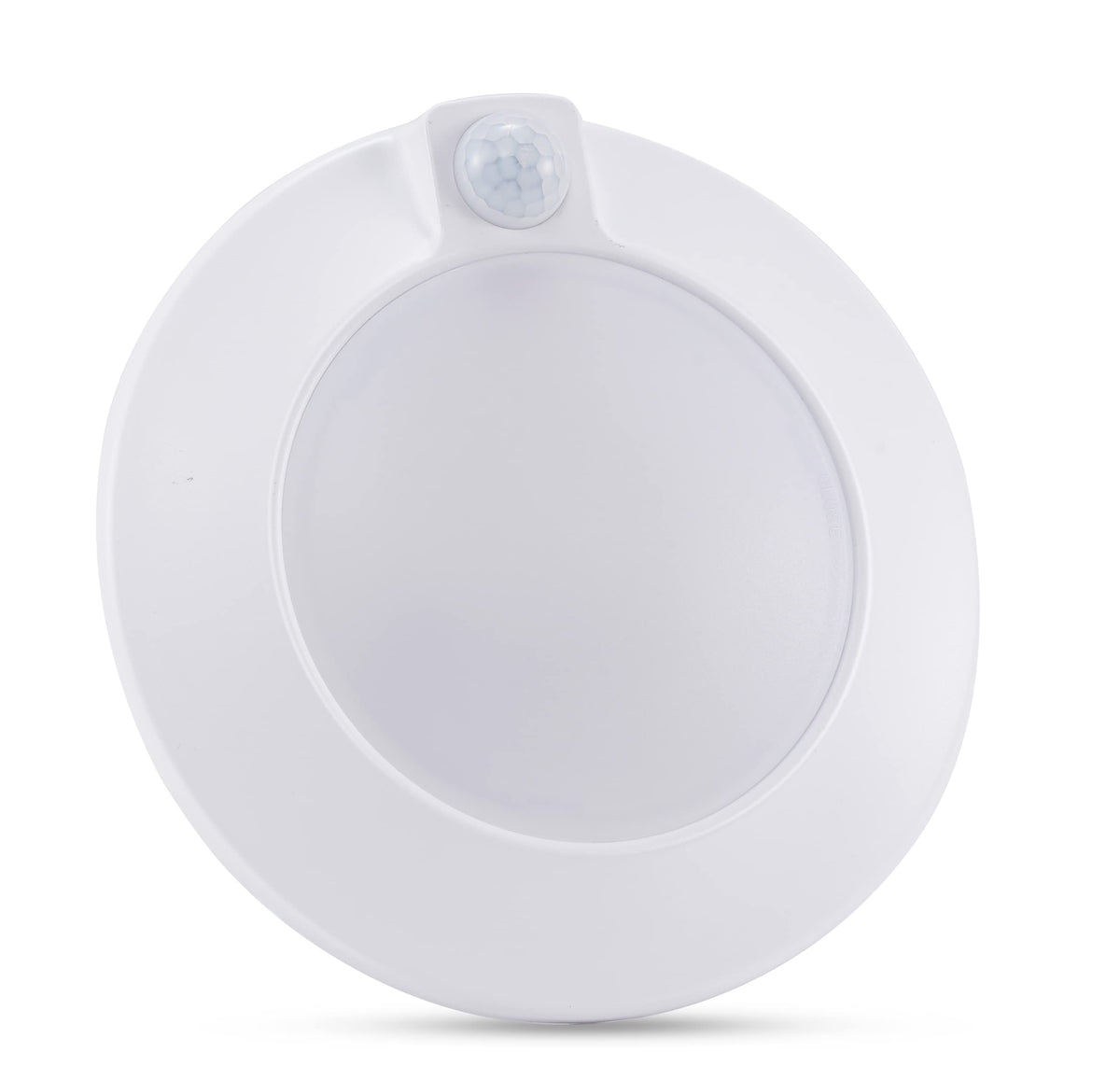 Cloudy Bay motion sensor ceiling light in a garage providing automatic daylight-like illumination.