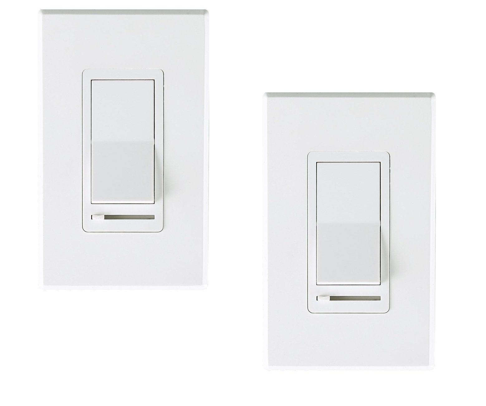 Cloudy Bay wall dimmer switch on wall plate with versatile 3-way control.