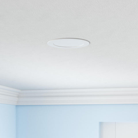 Cloudy Bay RGB+CW color-changing recessed light showing vibrant scenes.