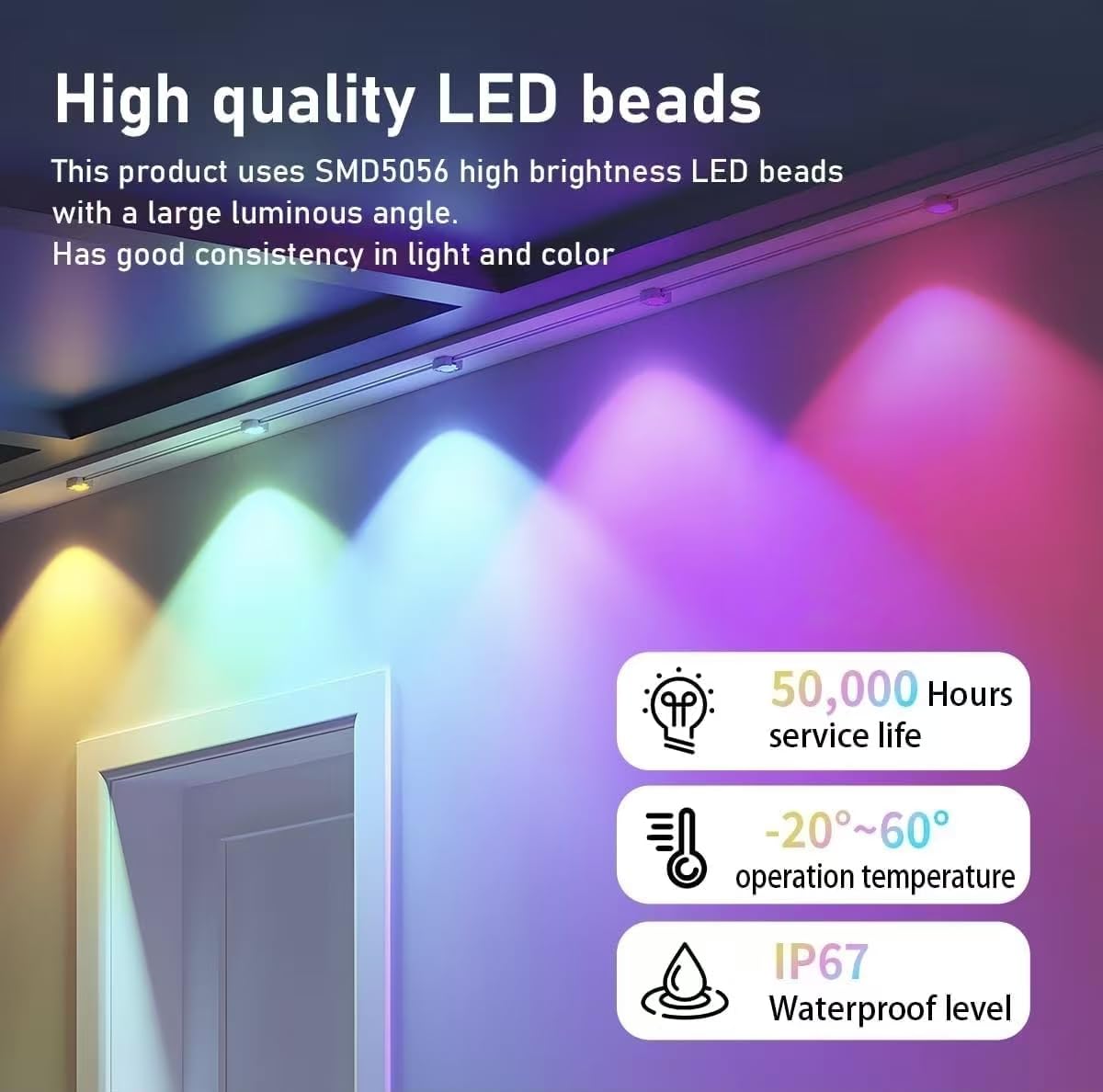 Clownya IP67 outdoor lights resist weather for lasting garden illumination.