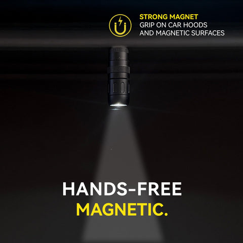 CLT Mini EDC two brightness levels support versatile lighting for tasks.