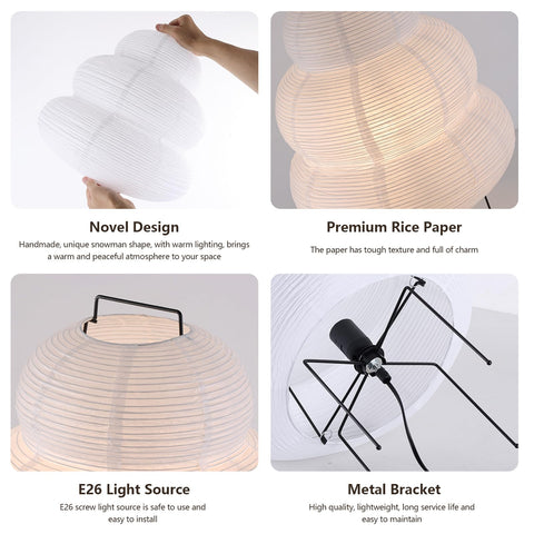 CMHSYTKE Floor lamp metal bracket ensures sturdy support and long-lasting use.