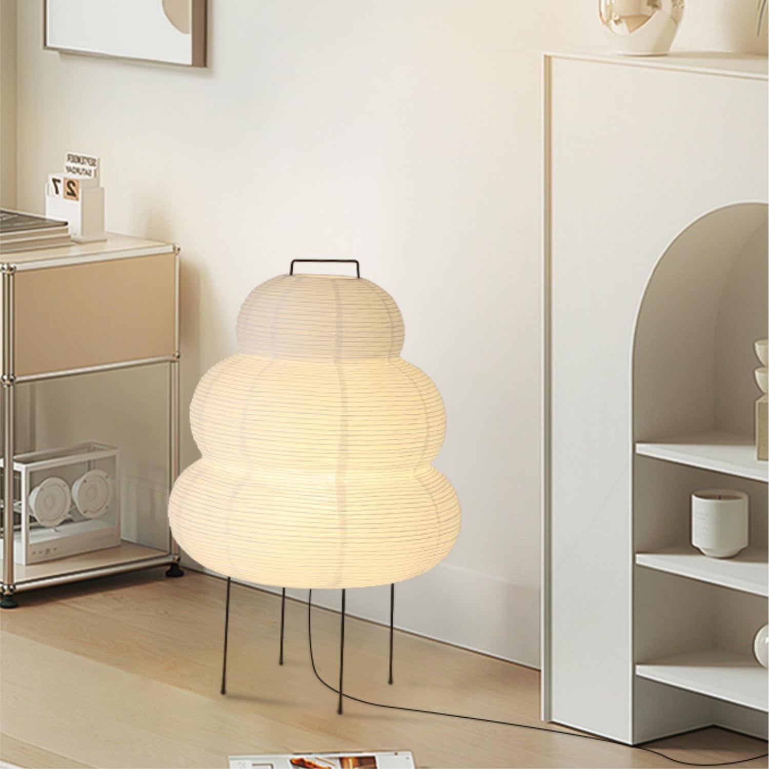 CMHSYTKE Gift-ready Akari lamp packaging suits thoughtful gifts.