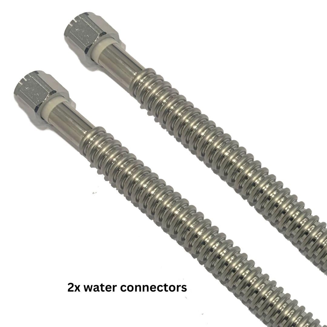 CMI gas line hose 3/4 inch FIP x 3/4 inch FIP 18 inch for secure gas connections