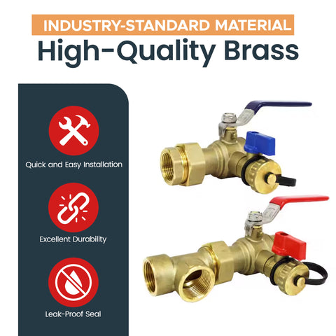 CMI teflon seal tape included for easier leak-free installation