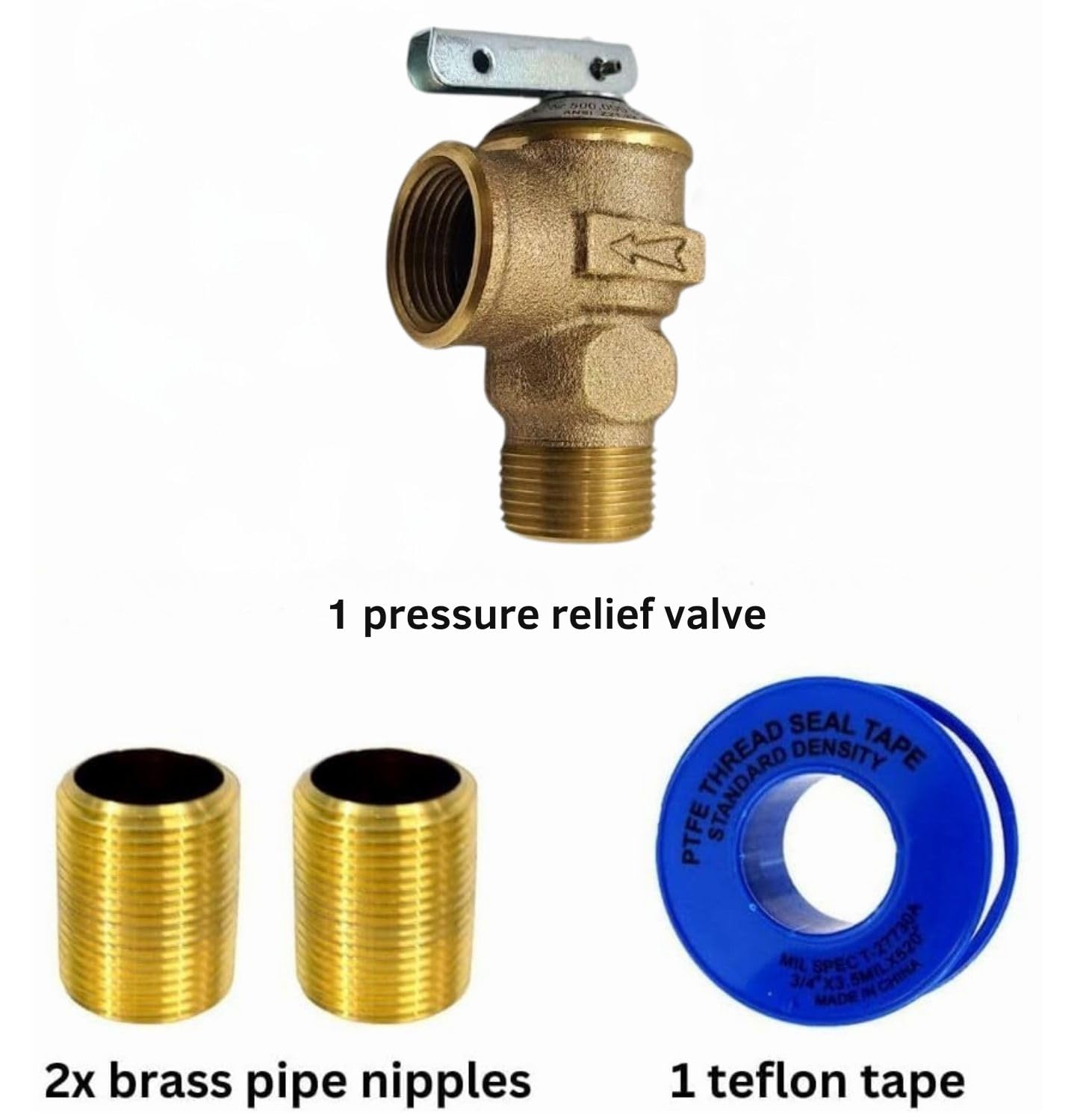 CMI water line hose 18 inch 3/4 inch x 3/4 inch for hot and cold lines