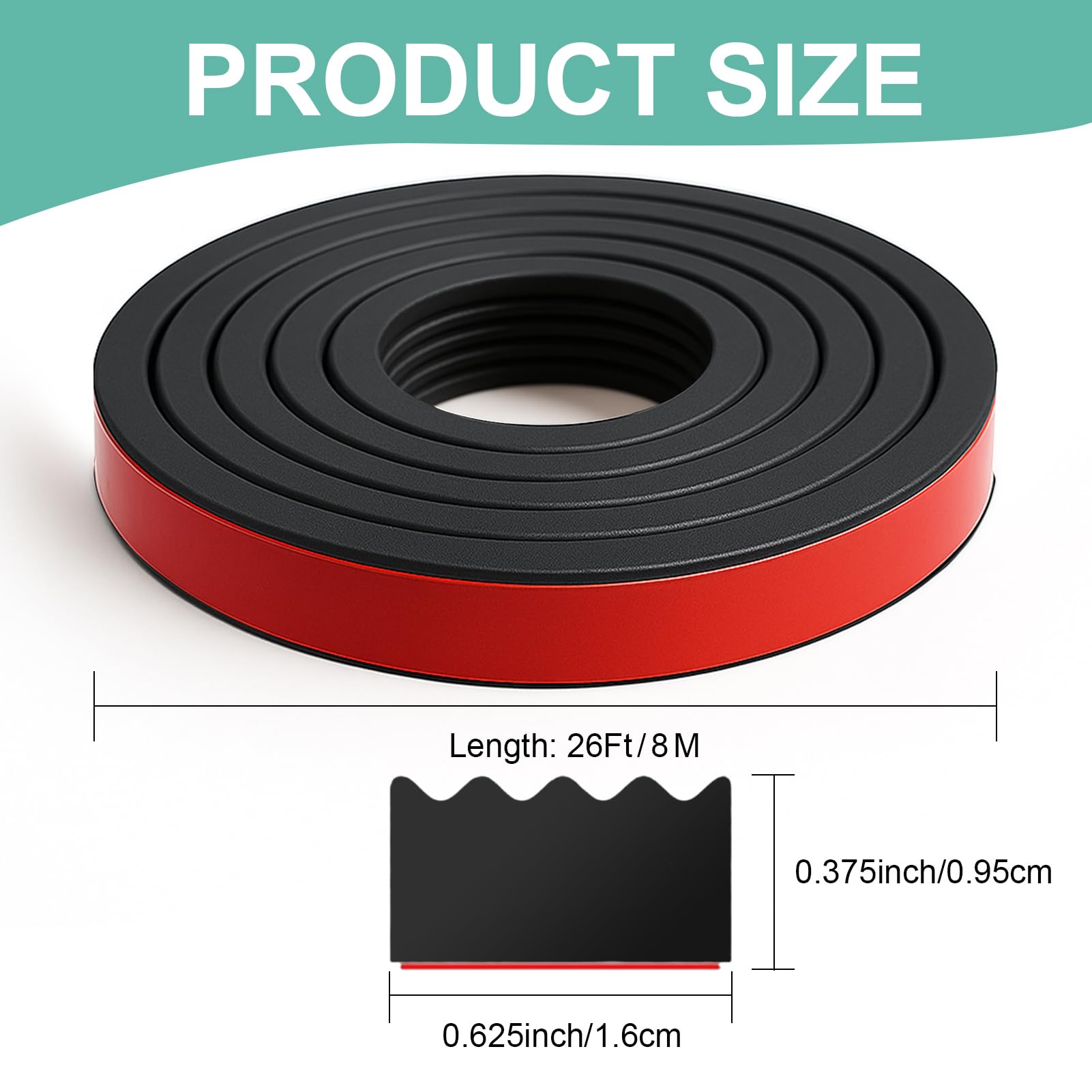 CMILAI flexible seal being trimmed shows easy customization for curved or flat gaps