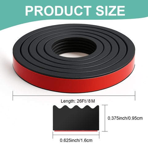 CMILAI flexible seal being trimmed shows easy customization for curved or flat gaps