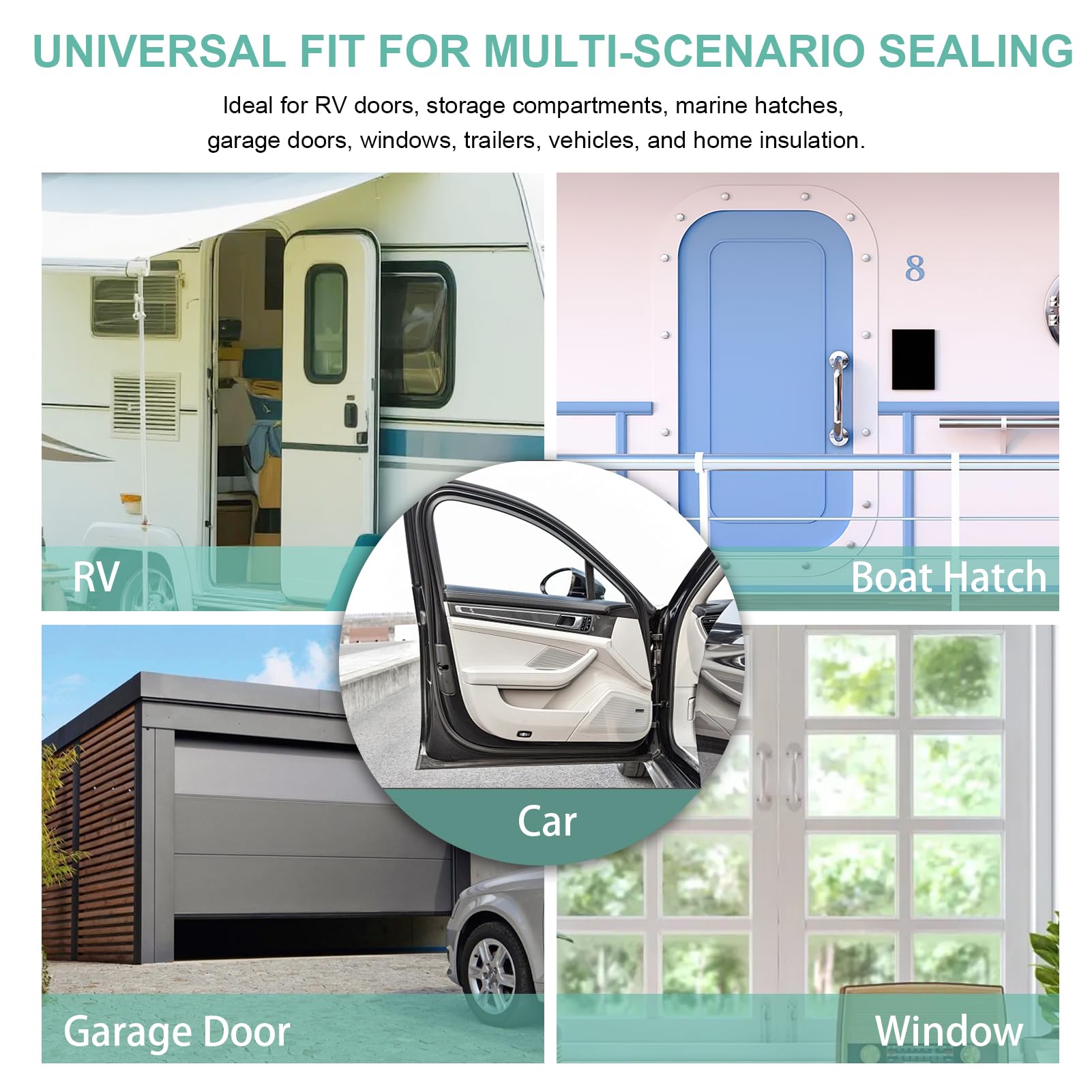 CMILAI truck canopy seal helping weatherproof and quiet operation