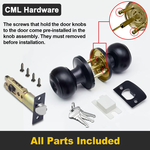 CML Hardware 6 keys included close-up emphasizes convenience and spare keys.
