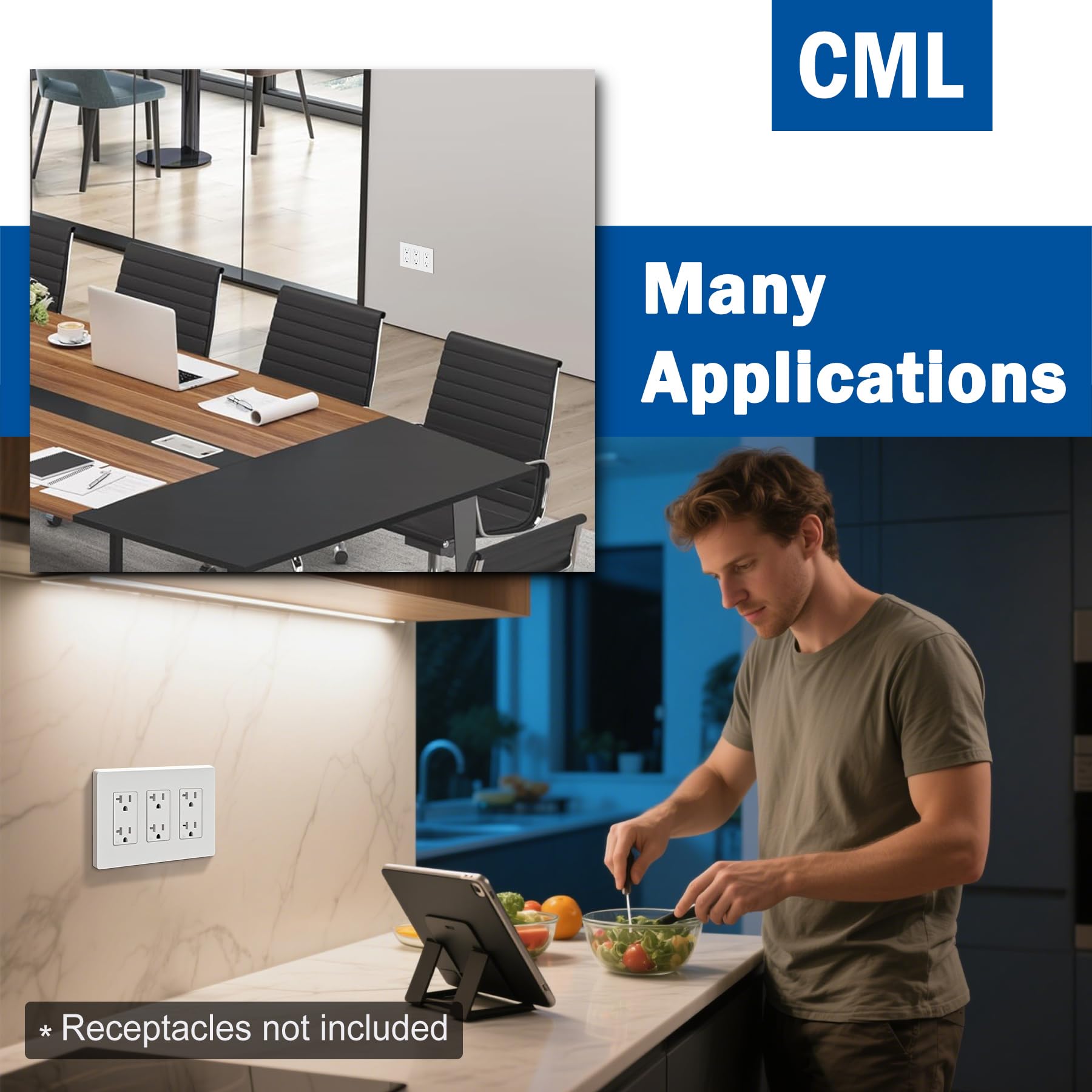 CML Hardware cleaning-friendly matte finish is easy to wipe.
